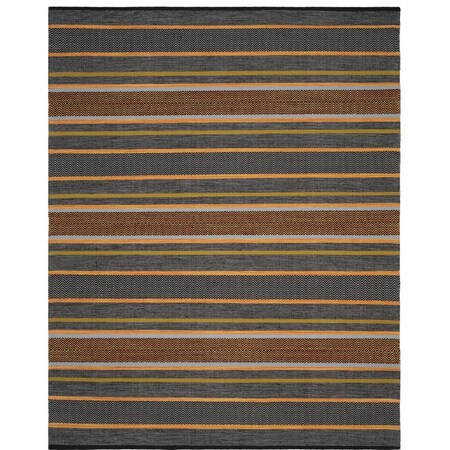 Safavieh Montauk Hand Woven Large Rectangle Area Rug Navy & Multicolor - 8 x 10 ft. MTK212A-8